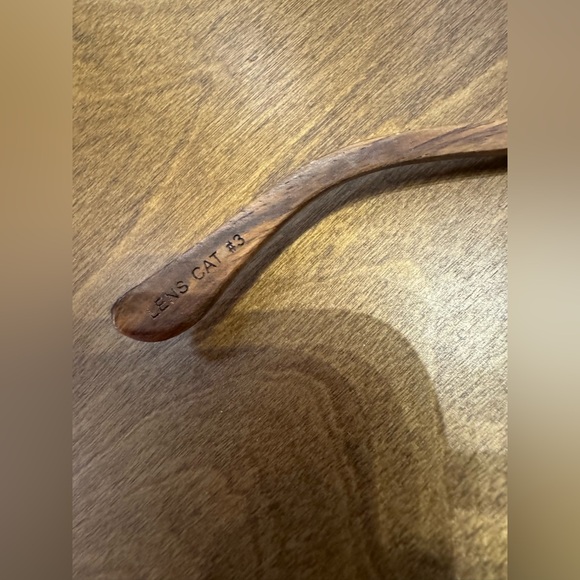 Blue planet eyewear recycled wood and plastic polarized sunglasses NWT - Picture 6 of 9